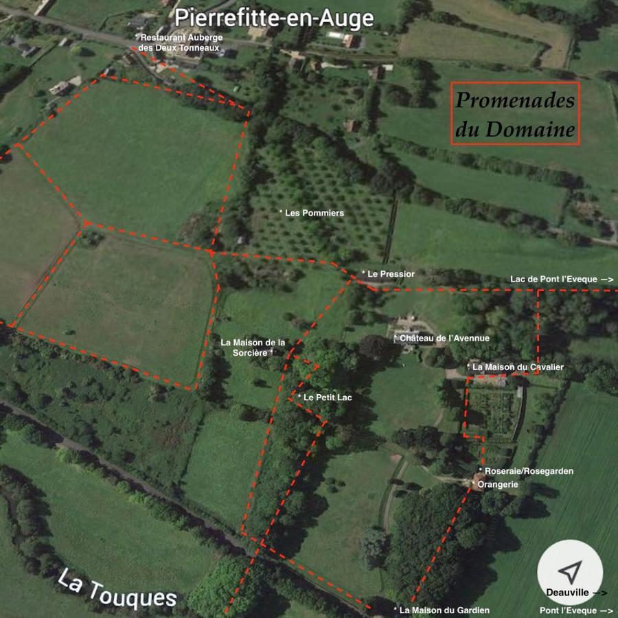 La Maison Du Cavalier, Chateau De Lavenue Pierrefitte-en-Auge Kültér fotó